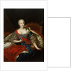Portrait of Johanna-Elizabeth, Electress of Anhalt-Zerbst,, c1746 by Anonymous