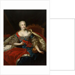 Portrait of Johanna-Elizabeth, Electress of Anhalt-Zerbst,, c1746 by Anonymous