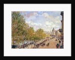 Quai Malaquais, Sunny Afternoon by Camille Pissarro