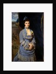 Portrait of Grand Duchess Maria Fyodorovna, Princess Dagmar of Denmark,, 1874 by Anonymous