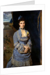 Portrait of Grand Duchess Maria Fyodorovna, Princess Dagmar of Denmark,, 1874 by Anonymous