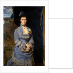 Portrait of Grand Duchess Maria Fyodorovna, Princess Dagmar of Denmark,, 1874 by Anonymous