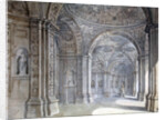 Interior of the Villa Madama in Rome, 1750-1752 by Anonymous