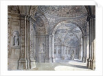 Interior of the Villa Madama in Rome, 1750-1752 by Anonymous