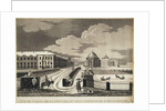 View of Izmailovsky Bridge and Barracks across the Fontanka River, late 18th century by Anonymous