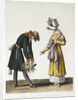 Parting of a Russian Officer with a Parisian Women, 1816 by Anonymous