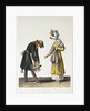 Parting of a Russian Officer with a Parisian Women, 1816 by Anonymous