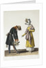 Parting of a Russian Officer with a Parisian Women, 1816 by Anonymous