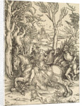 Knight and Lansquenet, c1497 by Anonymous