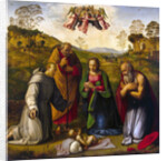 The Virgin with Child and Saints Francis and Jerome, 1510s by Anonymous