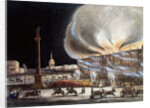 Fire in the Winter Palace in December 1837, (1838) by Anonymous