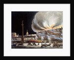 Fire in the Winter Palace in December 1837, (1838) by Anonymous