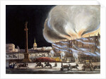 Fire in the Winter Palace in December 1837, (1838) by Anonymous