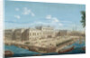 View of the Summer Palace of Empress Elizabeth at the Fontanka River in St. Petersburg, 1753 by Anonymous