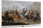 Russian Cossacks on March, c1800 by Anonymous