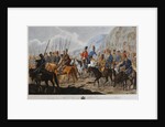 Russian Cossacks on March, c1800 by Anonymous