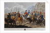 Russian Cossacks on March, c1800 by Anonymous