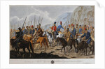 Russian Cossacks on March, c1800 by Anonymous