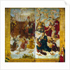 Christ and Mary before God the Father, early 16th century by Anonymous
