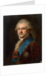 Portrait of Stanislaw II August Poniatowski, second half of the 18th century by Anonymous