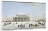 View of the Bolshoi Theatre in St Petersburg, early 19th century by Anonymous