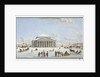 View of the Bolshoi Theatre in St Petersburg, early 19th century by Anonymous