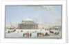 View of the Bolshoi Theatre in St Petersburg, early 19th century by Anonymous