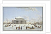 View of the Bolshoi Theatre in St Petersburg, early 19th century by Anonymous