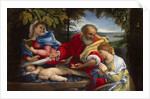 Rest on the Flight into Egypt with Saint Justina, 1529 by Anonymous