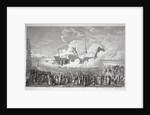 Opening of the equestrian statue of Peter the Great on Senate Square St. Petersburg in 1782 by Anonymous