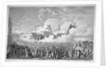Opening of the equestrian statue of Peter the Great on Senate Square St. Petersburg in 1782 by Anonymous
