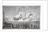 Opening of the equestrian statue of Peter the Great on Senate Square St. Petersburg in 1782 by Anonymous