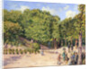 Town Park in Pontoise, 1873 by Anonymous