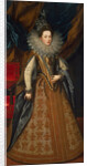 Portrait of Margaret of Savoy,, Duchess of Mantua and Montferrat, 1608 by Anonymous