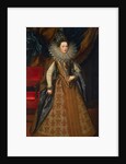 Portrait of Margaret of Savoy,, Duchess of Mantua and Montferrat, 1608 by Anonymous