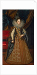 Portrait of Margaret of Savoy,, Duchess of Mantua and Montferrat, 1608 by Anonymous