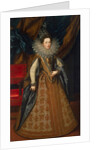 Portrait of Margaret of Savoy,, Duchess of Mantua and Montferrat, 1608 by Anonymous