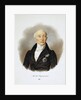 Portrait of the Secretary of State and reformers Count Michail Speransky,, 1839 by Anonymous