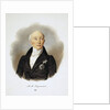 Portrait of the Secretary of State and reformers Count Michail Speransky,, 1839 by Anonymous