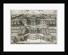 View of the Great Palace in Peterhof, 1717 by Anonymous
