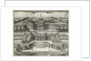 View of the Great Palace in Peterhof, 1717 by Anonymous