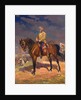 Portrait of Grand Duke Nikolai Nikolayevich (1856?1929) on Horseback, 1910s by Anonymous