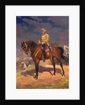 Portrait of Grand Duke Nikolai Nikolayevich (1856?1929) on Horseback, 1910s by Anonymous
