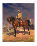 Portrait of Grand Duke Nikolai Nikolayevich (1856?1929) on Horseback, 1910s by Anonymous