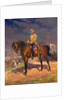 Portrait of Grand Duke Nikolai Nikolayevich (1856?1929) on Horseback, 1910s by Anonymous