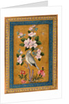 Bird Perching on a Blossoming Branch, 1696 by Anonymous