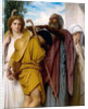 Tobias Saying Good Bye to his Father, 1860 by Anonymous