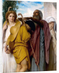 Tobias Saying Good Bye to his Father, 1860 by Anonymous