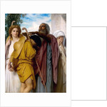 Tobias Saying Good Bye to his Father, 1860 by Anonymous