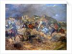 Attack of Polish Uhlans on Bolsheviks near Sloutsk, 1919, 1920 by Anonymous